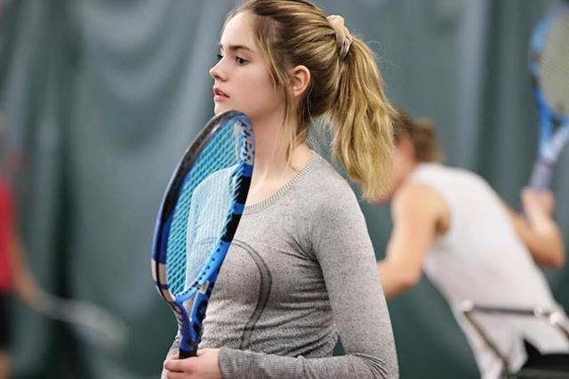 Makenzie Raine——14岁球坛美少女,颜压网球界